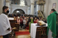  Msza św dziecięca z poświęceniem świec 