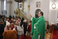  Msza św dziecięca z poświęceniem świec 