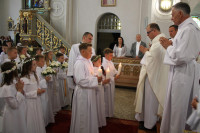  UROCZYSTOŚĆ PIERWSZEJ KOMUNI ŚW ZESŁANIE DUCHA ŚWIĘTEGO 
