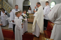  UROCZYSTOŚĆ PIERWSZEJ KOMUNI ŚW ZESŁANIE DUCHA ŚWIĘTEGO 