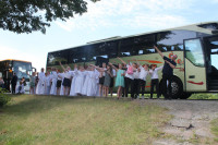  WYCIECZKA DZIECI KOMUNIJNYCH DO SANKTUARIUM MARYJNEGO NA ŚW GÓRĘ DO GOSTYNIA 