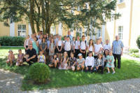  WYCIECZKA DZIECI KOMUNIJNYCH DO SANKTUARIUM MARYJNEGO NA ŚW GÓRĘ DO GOSTYNIA 