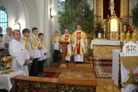  ZAKOŃCZENIE OKTAWY BOŻEGO CIAŁA ORAZ JUBILEUSZ 25LECIA  KAPŁAŃSTWA KS. HENRYKA SCHWANKE 