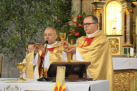  ZAKOŃCZENIE OKTAWY BOŻEGO CIAŁA ORAZ JUBILEUSZ 25LECIA  KAPŁAŃSTWA KS. HENRYKA SCHWANKE 