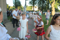  ZAKOŃCZENIE OKTAWY BOŻEGO CIAŁA ORAZ JUBILEUSZ 25LECIA  KAPŁAŃSTWA KS. HENRYKA SCHWANKE 