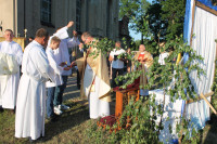  ZAKOŃCZENIE OKTAWY BOŻEGO CIAŁA ORAZ JUBILEUSZ 25LECIA  KAPŁAŃSTWA KS. HENRYKA SCHWANKE 