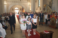  ZAKOŃCZENIE OKTAWY BOŻEGO CIAŁA ORAZ JUBILEUSZ 25LECIA  KAPŁAŃSTWA KS. HENRYKA SCHWANKE 