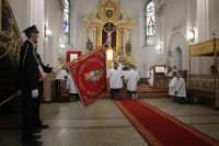  MSZA ŚW ODUSTOWA KU CZCI ŚW ROCHA ODPRAWIŁ KS. BISKUP ZDZISŁAW FORTUNIAK W 40 ROCZNICĘ SAKRY BISKUPIEJ 