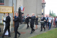  MSZA ŚW ODUSTOWA KU CZCI ŚW ROCHA ODPRAWIŁ KS. BISKUP ZDZISŁAW FORTUNIAK W 40 ROCZNICĘ SAKRY BISKUPIEJ 