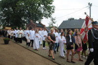  MSZA ŚW ODUSTOWA KU CZCI ŚW ROCHA ODPRAWIŁ KS. BISKUP ZDZISŁAW FORTUNIAK W 40 ROCZNICĘ SAKRY BISKUPIEJ 