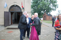  MSZA ŚW ODUSTOWA KU CZCI ŚW ROCHA ODPRAWIŁ KS. BISKUP ZDZISŁAW FORTUNIAK W 40 ROCZNICĘ SAKRY BISKUPIEJ 