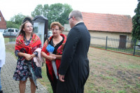  MSZA ŚW ODUSTOWA KU CZCI ŚW ROCHA ODPRAWIŁ KS. BISKUP ZDZISŁAW FORTUNIAK W 40 ROCZNICĘ SAKRY BISKUPIEJ 