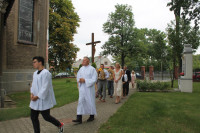  MSZA ŚW DZIĘKCZYNNA ZA SZCZĘŚLIWE ŻNIWA DOŻYNKI  PARAFIALNE 