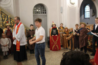  KOROWÓD WSZYSTKICH ŚW ORAZ MSZA ŚW W INTENCJ SOLENIZANTA KS.PROBOSZCZA SZYMONA 