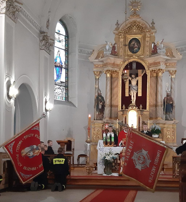 MSZA ŚW STRAZACKA W DZIEŃ PATRONA ŚW FLORIANA
