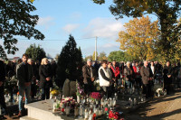  WSZYSTKICHŚWIĘTYCH MSZA ŚW NA CMENTARZU 