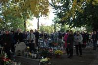  WSZYSTKICHŚWIĘTYCH MSZA ŚW NA CMENTARZU 
