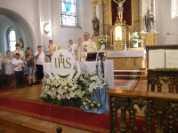  MSZA ŚW ROCZNICOWA I KOMUNI ŚW 