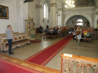  GOŚCILIŚMY PIELGRZYMÓ 371 PIESZEJ PIELGRZYMKI DO MATKI BOŻEJ BORECKIEJ 