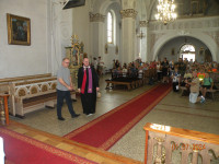  GOŚCILIŚMY PIELGRZYMÓ 371 PIESZEJ PIELGRZYMKI DO MATKI BOŻEJ BORECKIEJ 