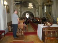  GOŚCILIŚMY PIELGRZYMÓ 371 PIESZEJ PIELGRZYMKI DO MATKI BOŻEJ BORECKIEJ 