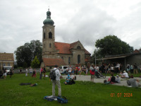  GOŚCILIŚMY PIELGRZYMÓ 371 PIESZEJ PIELGRZYMKI DO MATKI BOŻEJ BORECKIEJ 