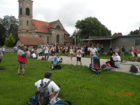  GOŚCILIŚMY PIELGRZYMÓ 371 PIESZEJ PIELGRZYMKI DO MATKI BOŻEJ BORECKIEJ 