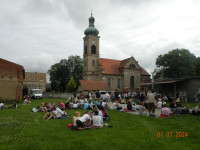  GOŚCILIŚMY PIELGRZYMÓ 371 PIESZEJ PIELGRZYMKI DO MATKI BOŻEJ BORECKIEJ 