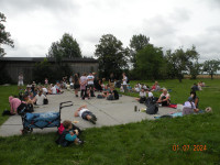  GOŚCILIŚMY PIELGRZYMÓ 371 PIESZEJ PIELGRZYMKI DO MATKI BOŻEJ BORECKIEJ 