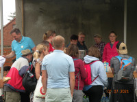  GOŚCILIŚMY PIELGRZYMÓ 371 PIESZEJ PIELGRZYMKI DO MATKI BOŻEJ BORECKIEJ 