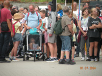  GOŚCILIŚMY PIELGRZYMÓ 371 PIESZEJ PIELGRZYMKI DO MATKI BOŻEJ BORECKIEJ 