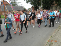  GOŚCILIŚMY PIELGRZYMÓ 371 PIESZEJ PIELGRZYMKI DO MATKI BOŻEJ BORECKIEJ 