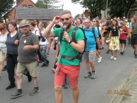  GOŚCILIŚMY PIELGRZYMÓ 371 PIESZEJ PIELGRZYMKI DO MATKI BOŻEJ BORECKIEJ 