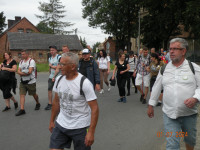  GOŚCILIŚMY PIELGRZYMÓ 371 PIESZEJ PIELGRZYMKI DO MATKI BOŻEJ BORECKIEJ 