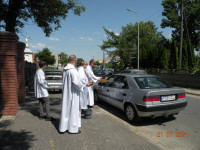  ŚWIĘCENIE POJAZDÓW W ŚWIETO SW KRZYSZTOFA 