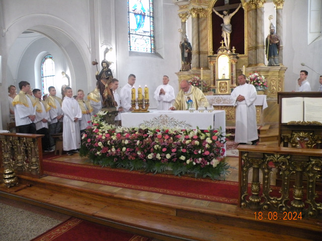 UROCZYSTOŚCI ODPUSTOWE KU CZCI PATRONA PARAFII ŚW ROCHA