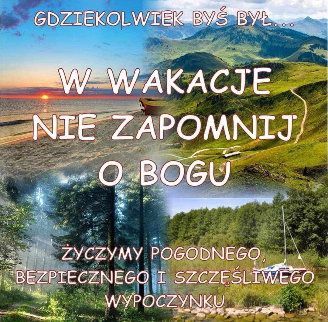 Czas urlopów i wypoczynku