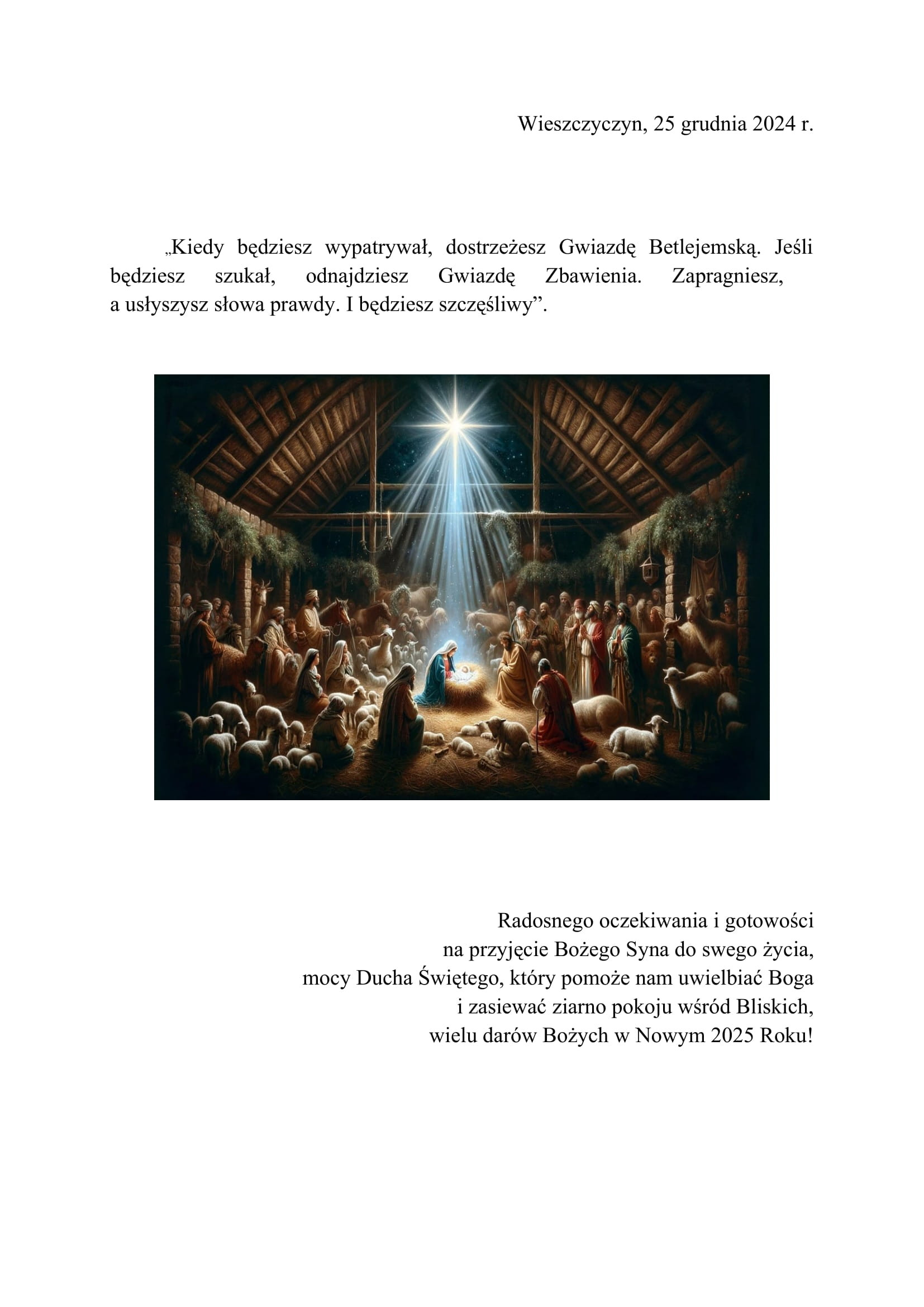 Boże Narodzenie 2024